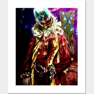 Killer Clown Posters and Art
